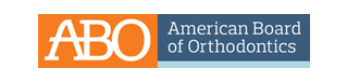 Board certified orthodontist badge by American Board of Orthodontics for expert orthodontic care