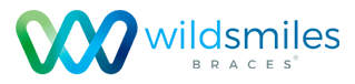 WildSmiles logo representing fun and customizable orthodontic braces brand