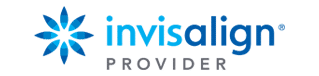 Invisalign logo representing clear aligner orthodontic treatment brand